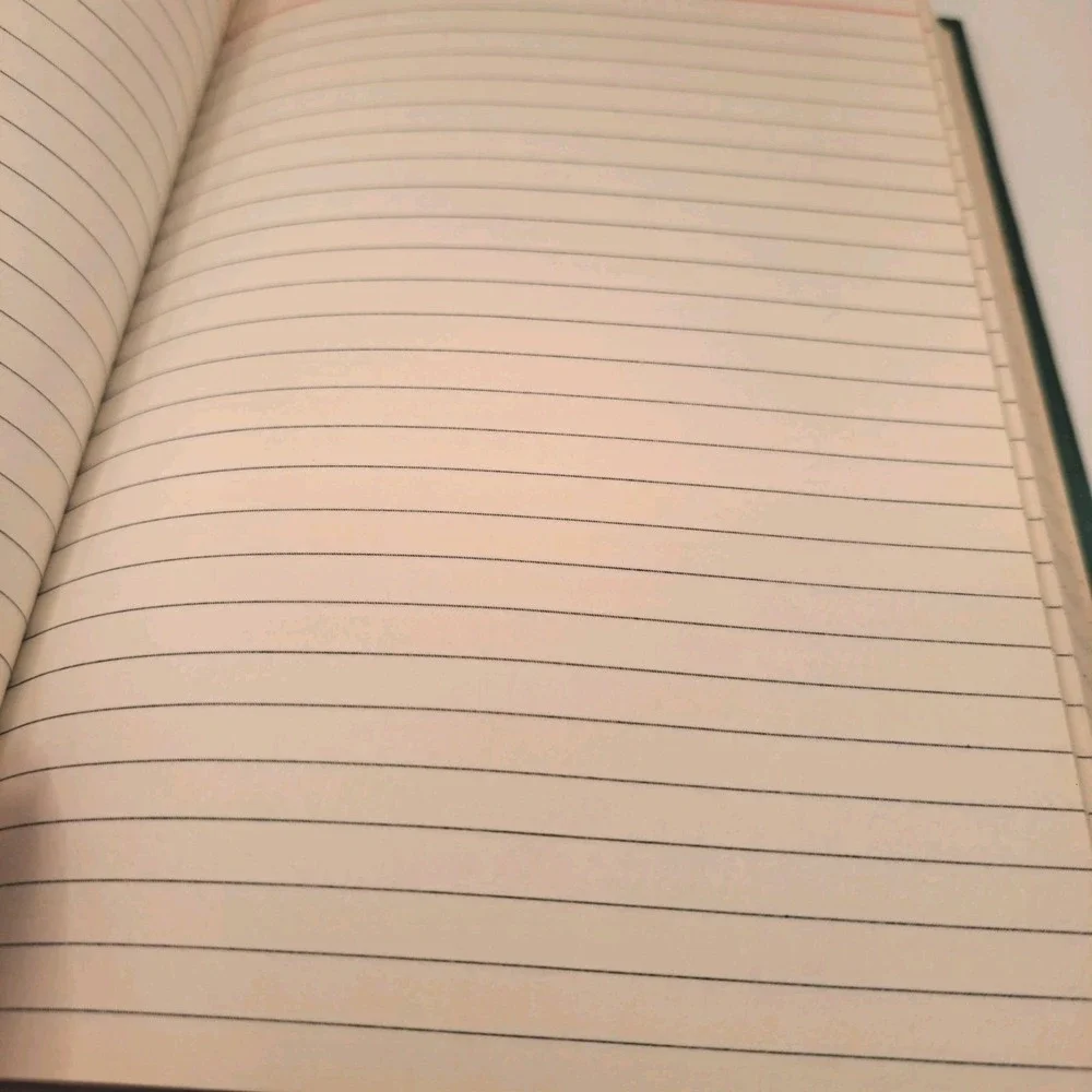 Vintage Wilson Jones Standard Diary Daily Reminder U387 Green Hardcover 1977 USA